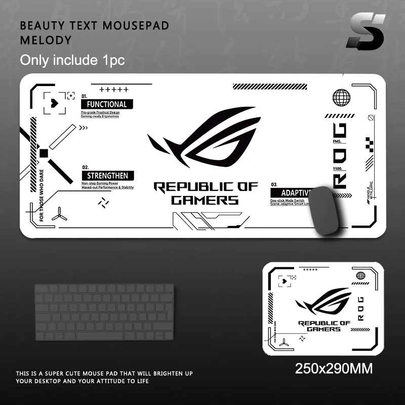 Gaming Mats Large Extended Pad for ASUS Rog Mouse Pad Gamer PC Computer Keyboard XXL Desk Mat Offices Interior Accessories Rug