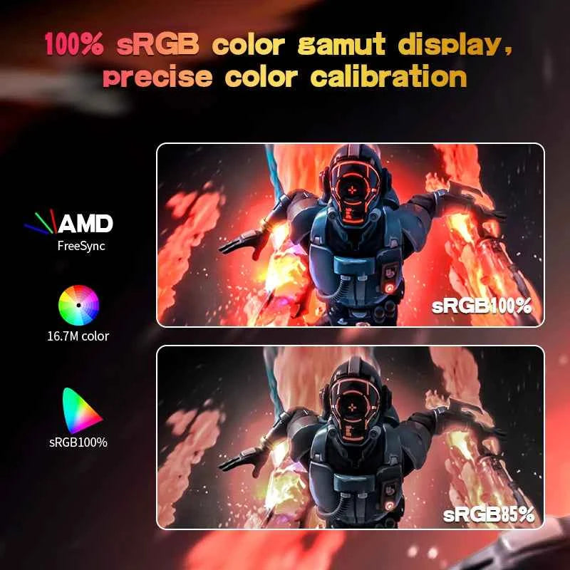 27 inch Curved Gaming Monitor,144Hz/180Hz PC Monitor Full HD 1080P, Frameless 1800R Computer Display with FreeSync DP, HDMI Port