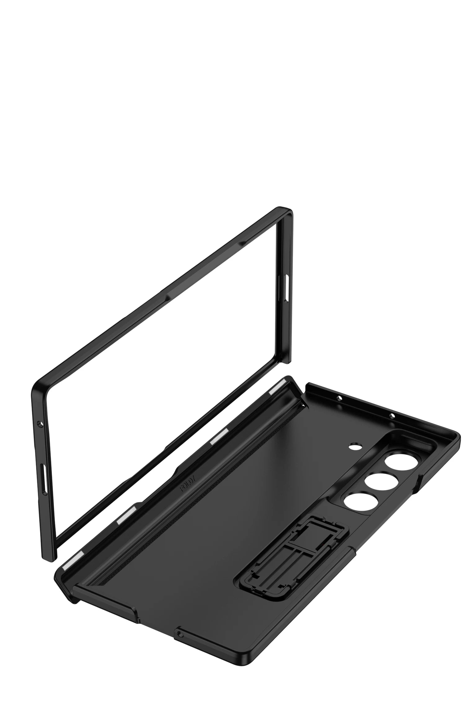 Magnetic Hinge All-included Case for Samsung Galaxy Z Fold 7 6 Ultra-thin Shockproof Stand Matte Cover for Samsung Z Fold7 Case