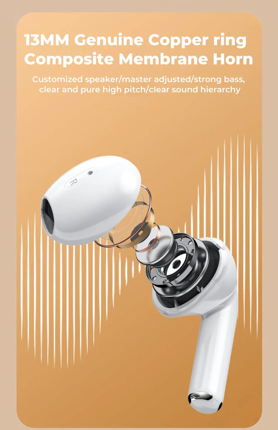 Original Lenovo XT97 TWS Earphones Wireless Bluetooth 5.2 Sport Noise Reduction Headphones Touch Control Colorful Light Earbuds