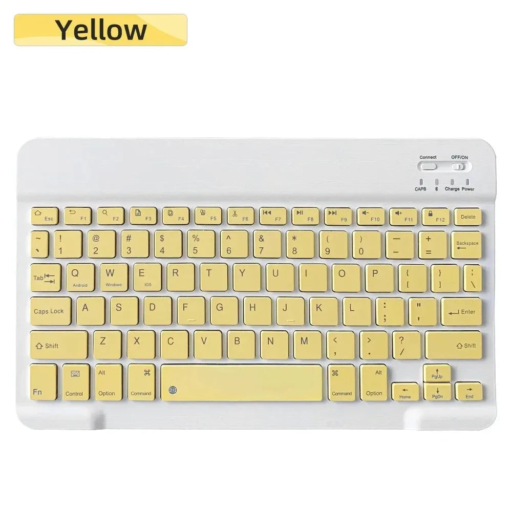 Tablet Wireless 10inch Keyboard For iOS Android Windows For iPad Huawei Samsung Teclado Bluetooth-compatible Keyboard and Mouse
