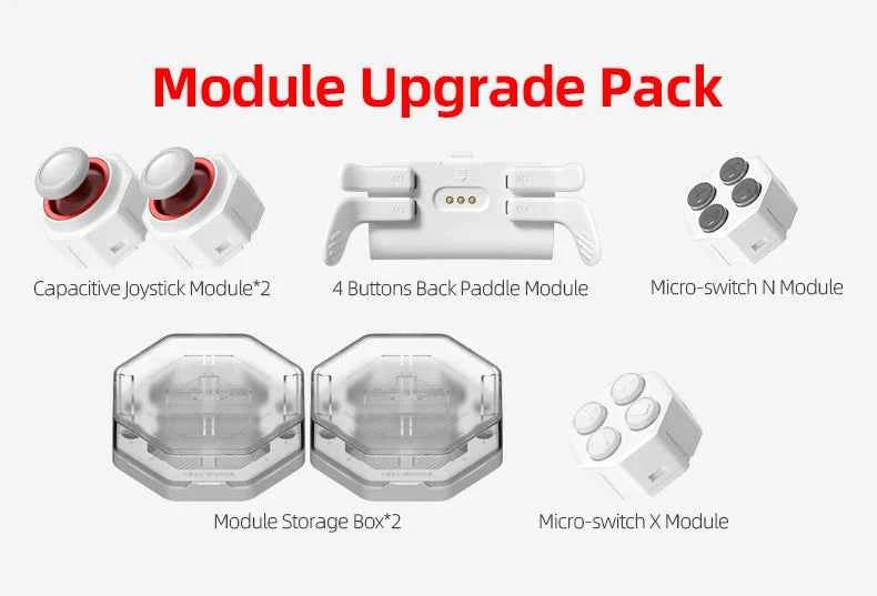 BEITONG PanGu Gamepad Customizable Modular Controller Wireless Bluetooth Gaming Controller for PC/NS2/Mobile/Steam