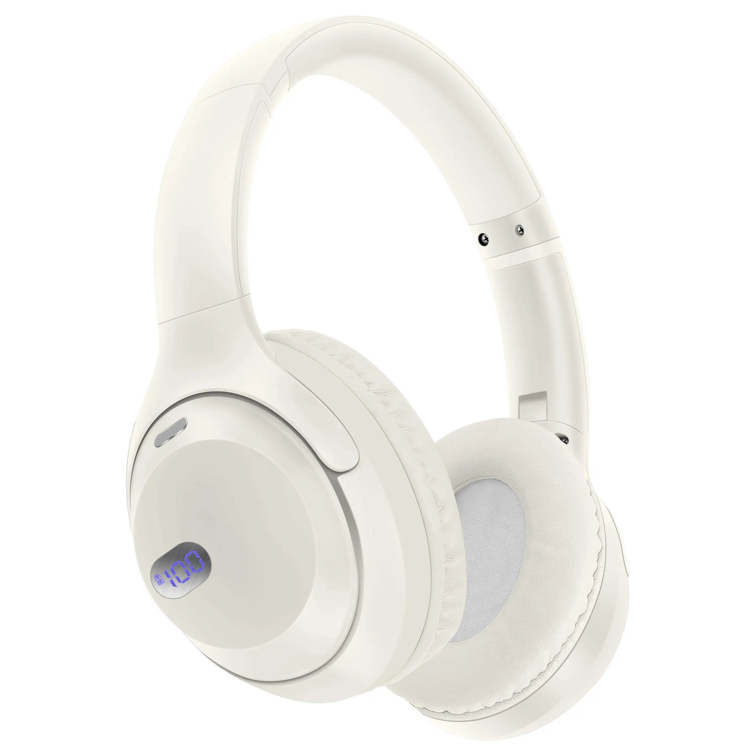 BT5.3 Wireless Headphones with LED Display: Long Battery Life & Multi - Mode Compatibility