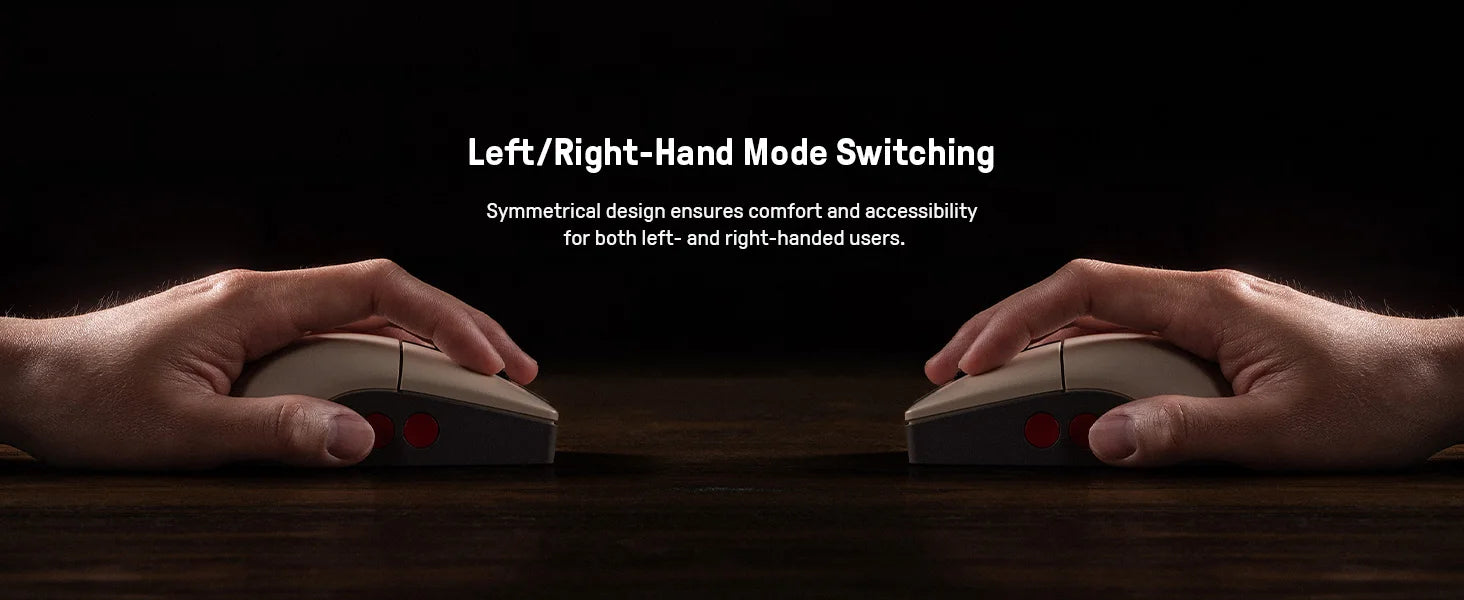 8Bitdo Retro R8 Mouse with Charging Dock Gaming Mosu with 4K Polling Rate for 8BitDo Retro Keyboard Game Accessories