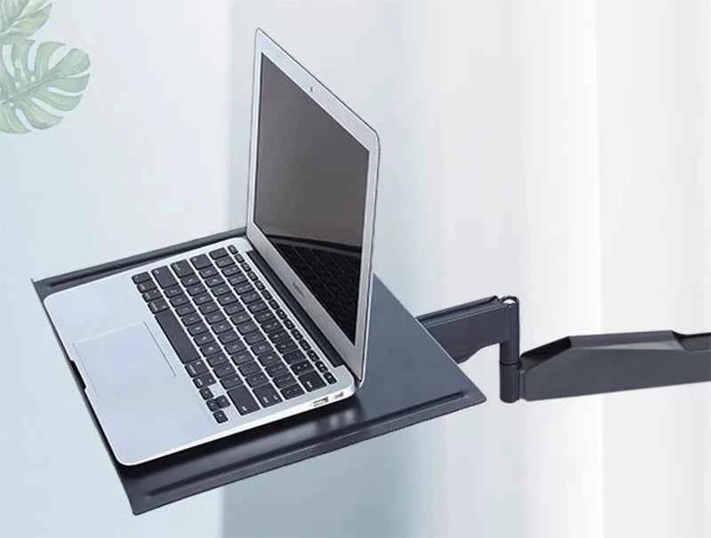 WH01 Wall Mount Keyboard Support 2 in 1 Monitor Keyboard Holder Arm