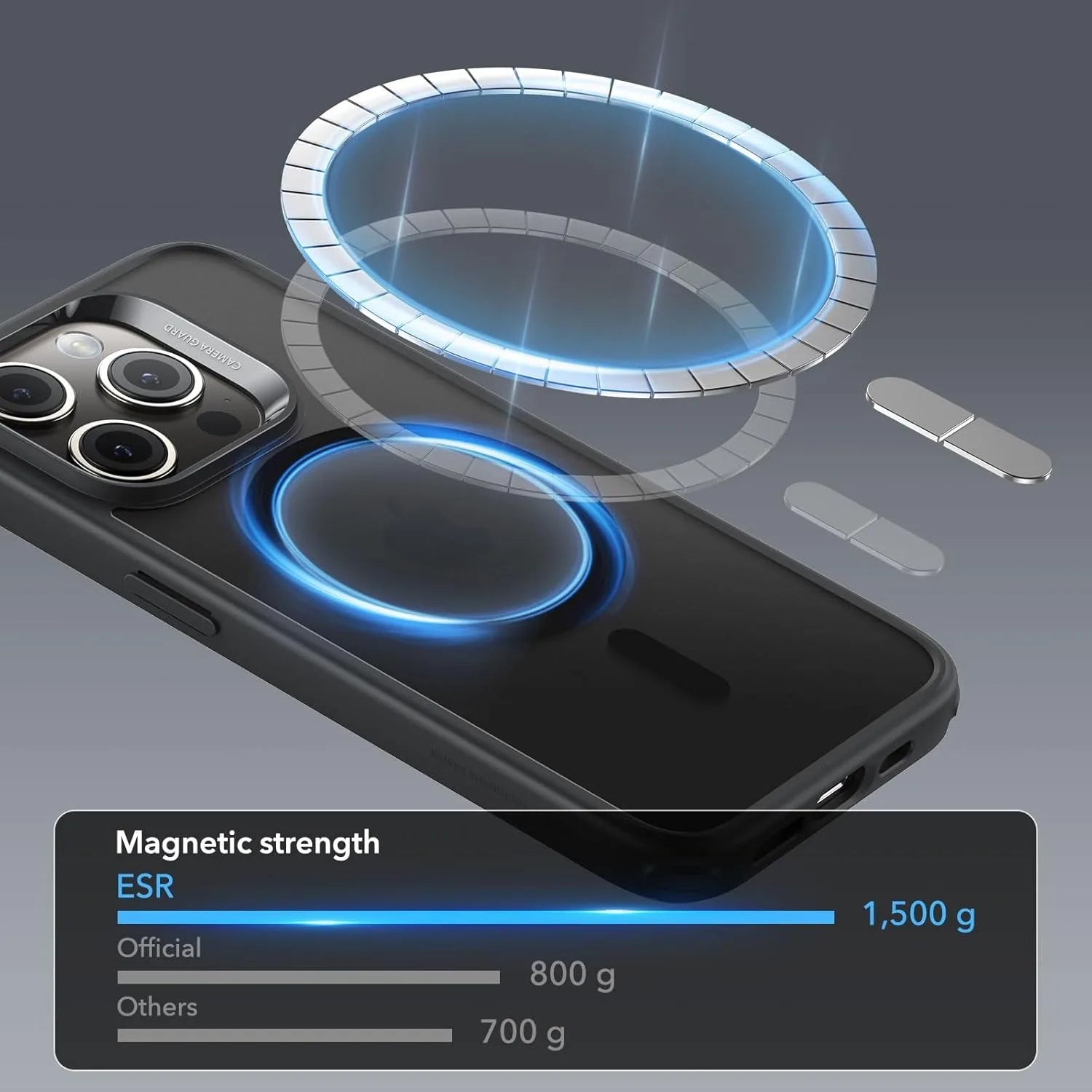 Phone 15 Pro Max Case with MagSafe, Supports Magnetic Charging, Slim Liquid Silicone Case, Shock Absorbing, Screen and Camera Pr