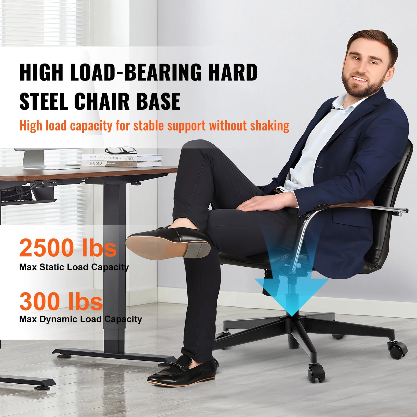 SucceBuy Office Chair Base – Heavy-Duty Universal Replacement