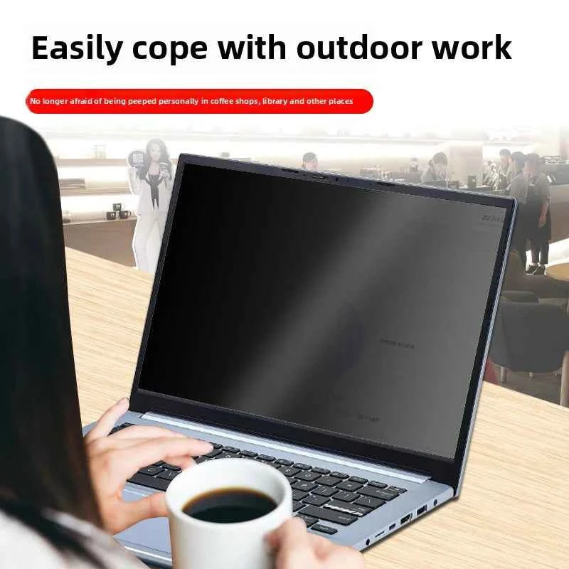 for 13/14/16/17/18 inch laptop privacy film customized size anti reflection and anti blue light radiation screen protector film