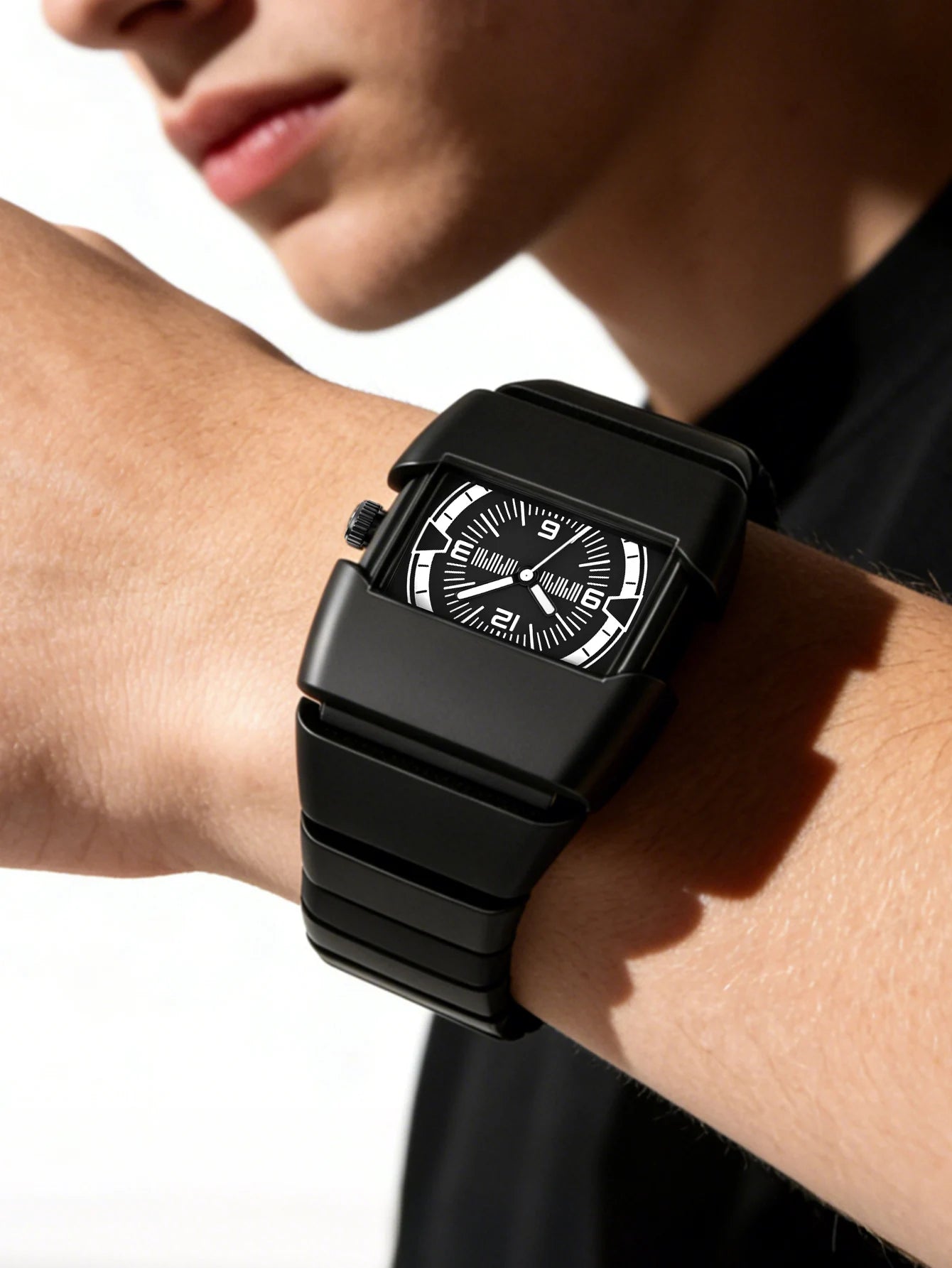 TOMI Fashion Men's Digital Watch Casual Wristwatch Minimalist Electronic Watch Daily Party Gift