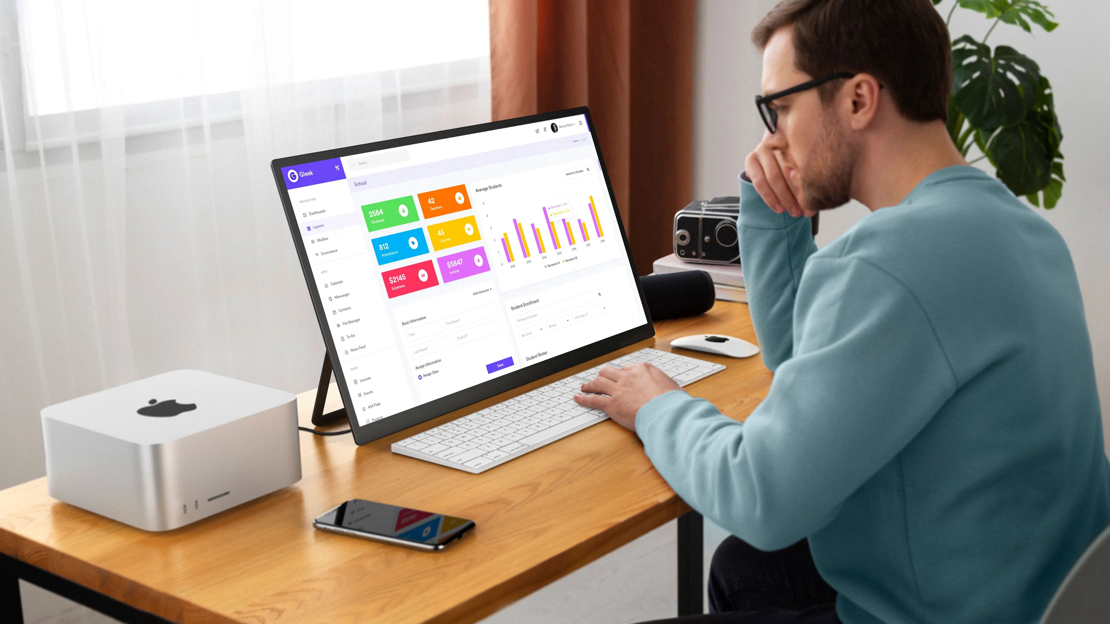 UPERFECT 22' 2K Portable Monitor W/VESA & 180° Adjustable Stand 2560 * 1440 QHD FreeSync IPS HDR Large Gaming Display For Travel