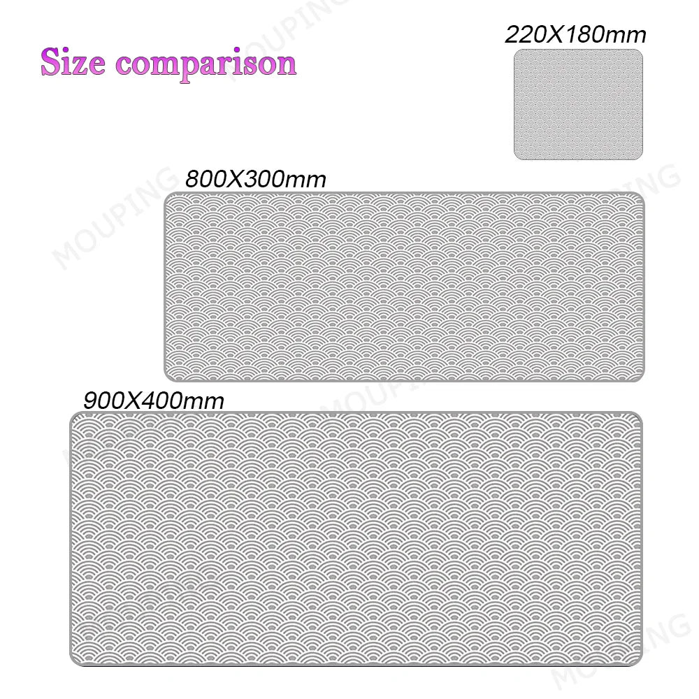 Black Deskmat Carpet Desk Accessories Laptop Gamer Mause Pad White Mouse Pad Large Mousepad 900x400 Office Tables mouse mats