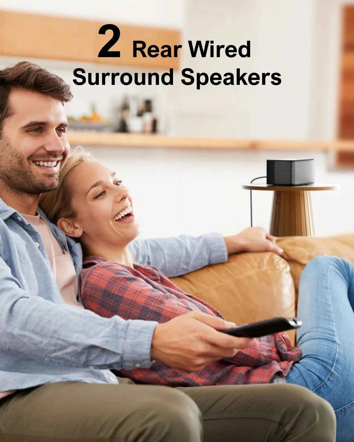 ULTIMEA Poseidon D80 7.1Ch Dolby Atmos Soundbar with Wireless Subwoofer & Smart App Control – 460W Home Theater System