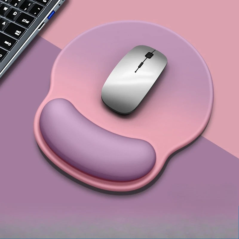 Gradient Mouse Pad Ergonomic Wrist Support Non Slip Mice Mat for Office Gaming