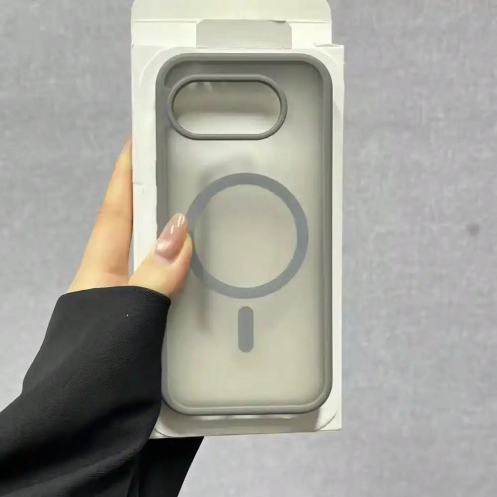Thick, skin-like magnetic anti-slip phone case, compatible with iPhone 17, 17 Air, 16 Plus, 15 Pro, 14 Pro Max, 14, 13, and 12