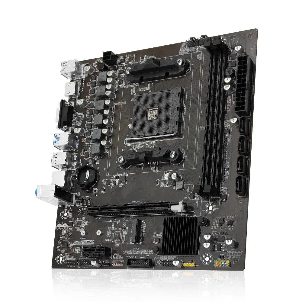 MACHINIST B450 Motherboard AMD Processor DDR4 Memory Dual-channel AM4 Mainboard NVME M.2  (Supports Ryzen 5500 5600 5600G CPU) - WinSupport Tech