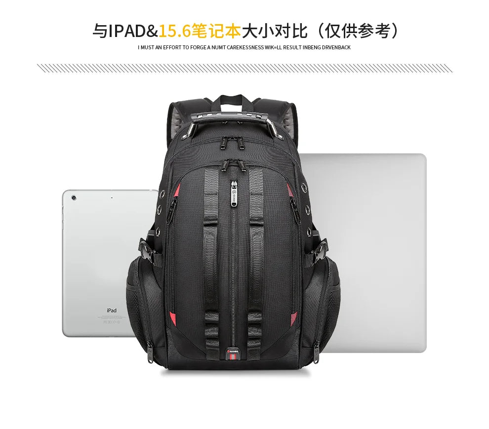 BANGE Large Multi-Function 40L Laptop Backpack 17 Inch Durable Travel Backpack School Bag For Teenagers with USB Recharging Port