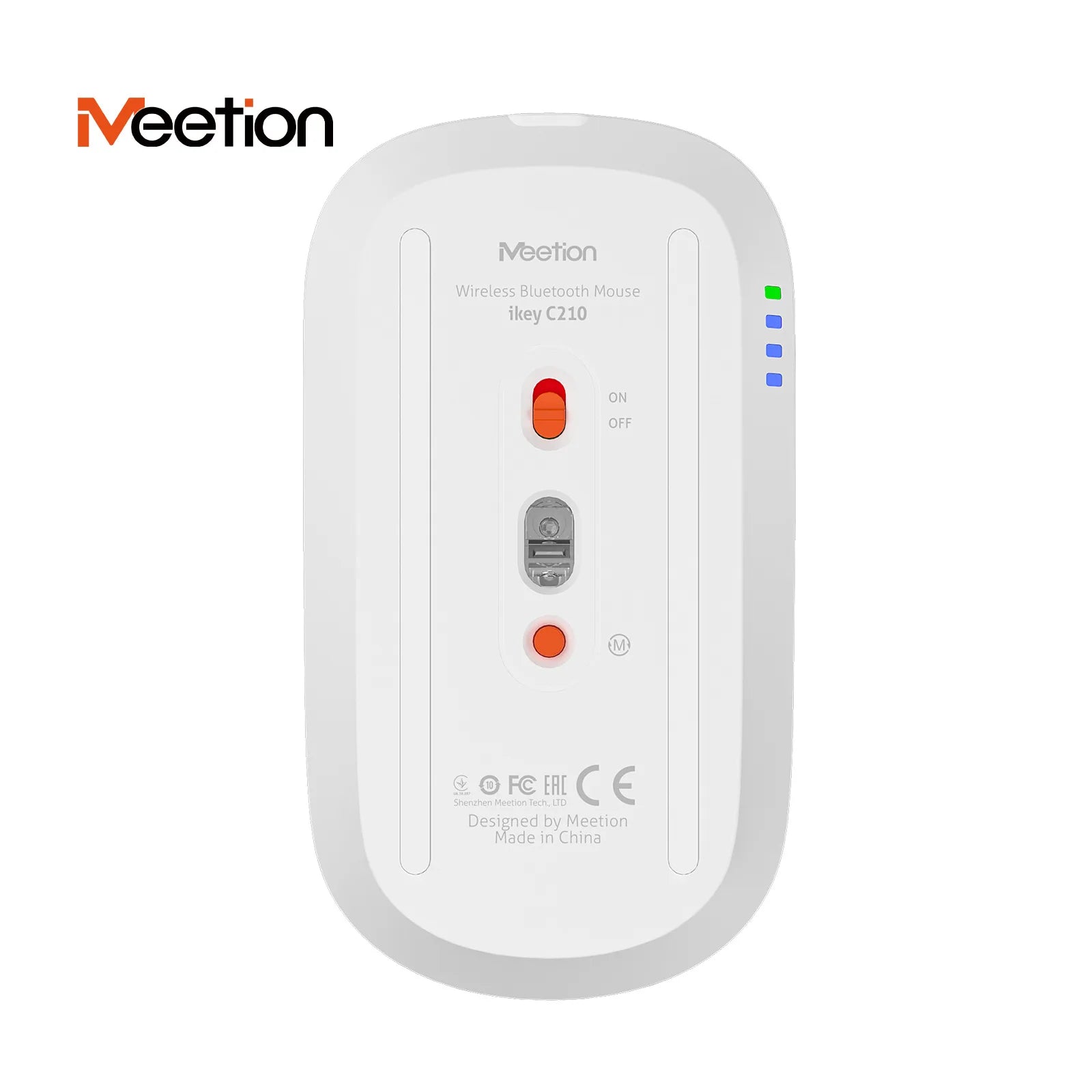 Meetion Ultra Thin Wireless Keyboard Mouse Rechargeable 2.4G USB Bluetooth Keyboard and Mouse Combo Silent Mini for Mac Tablet