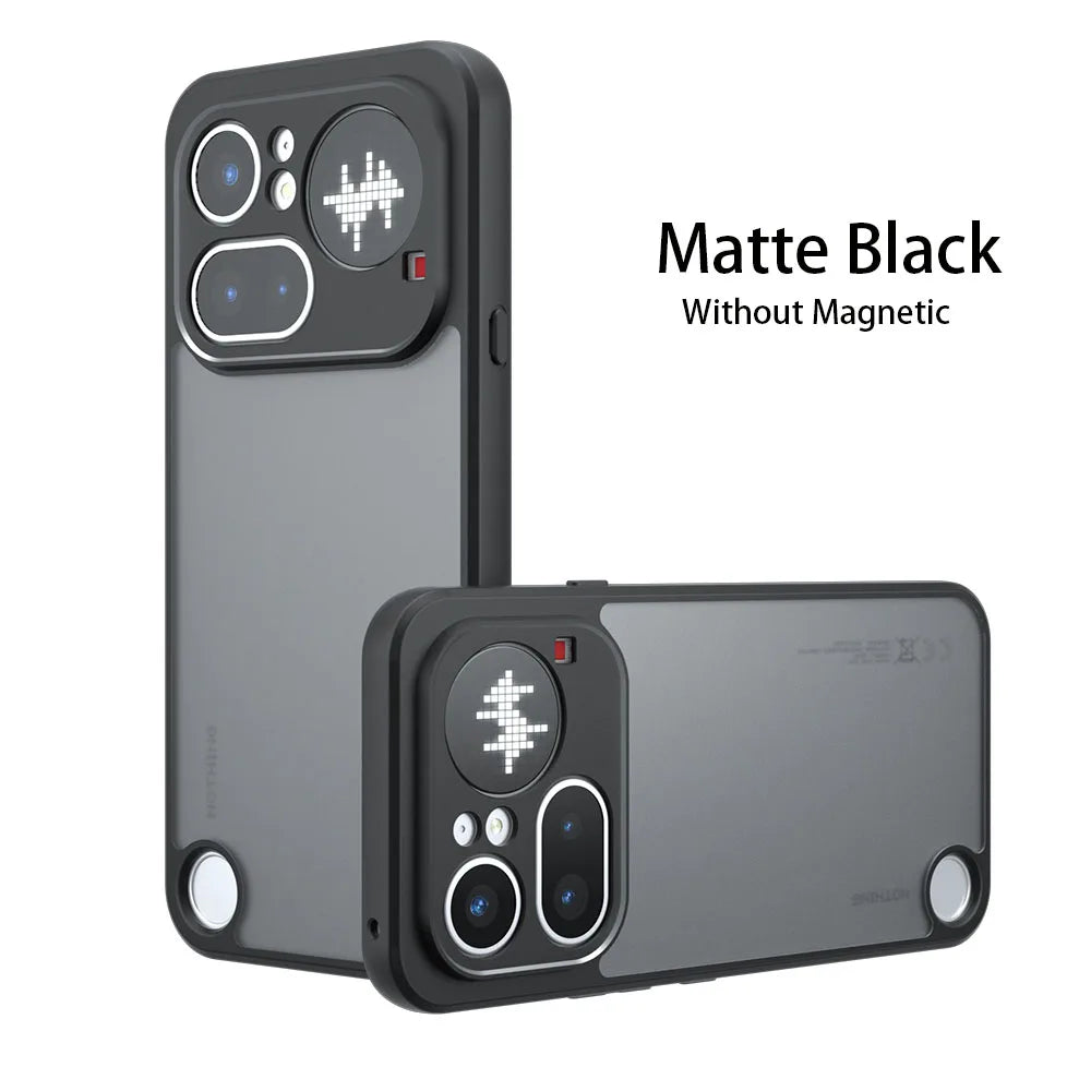 For Magsafe Magnetic Wireless Charging Case For Nothing Phone 4A Pro NothingPhone4A NothingPhone4APro Shockproof Back Coque