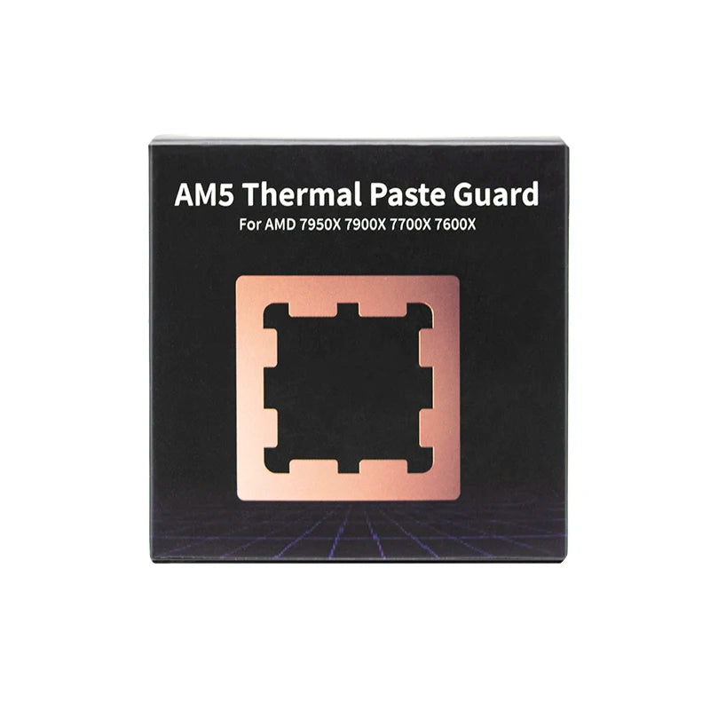 TEUCER AM5 CPU Anti-bending Bracket Bending Corrector Pure Copper Material Adapted to AMD 7950X 7900X 7700X 7600X