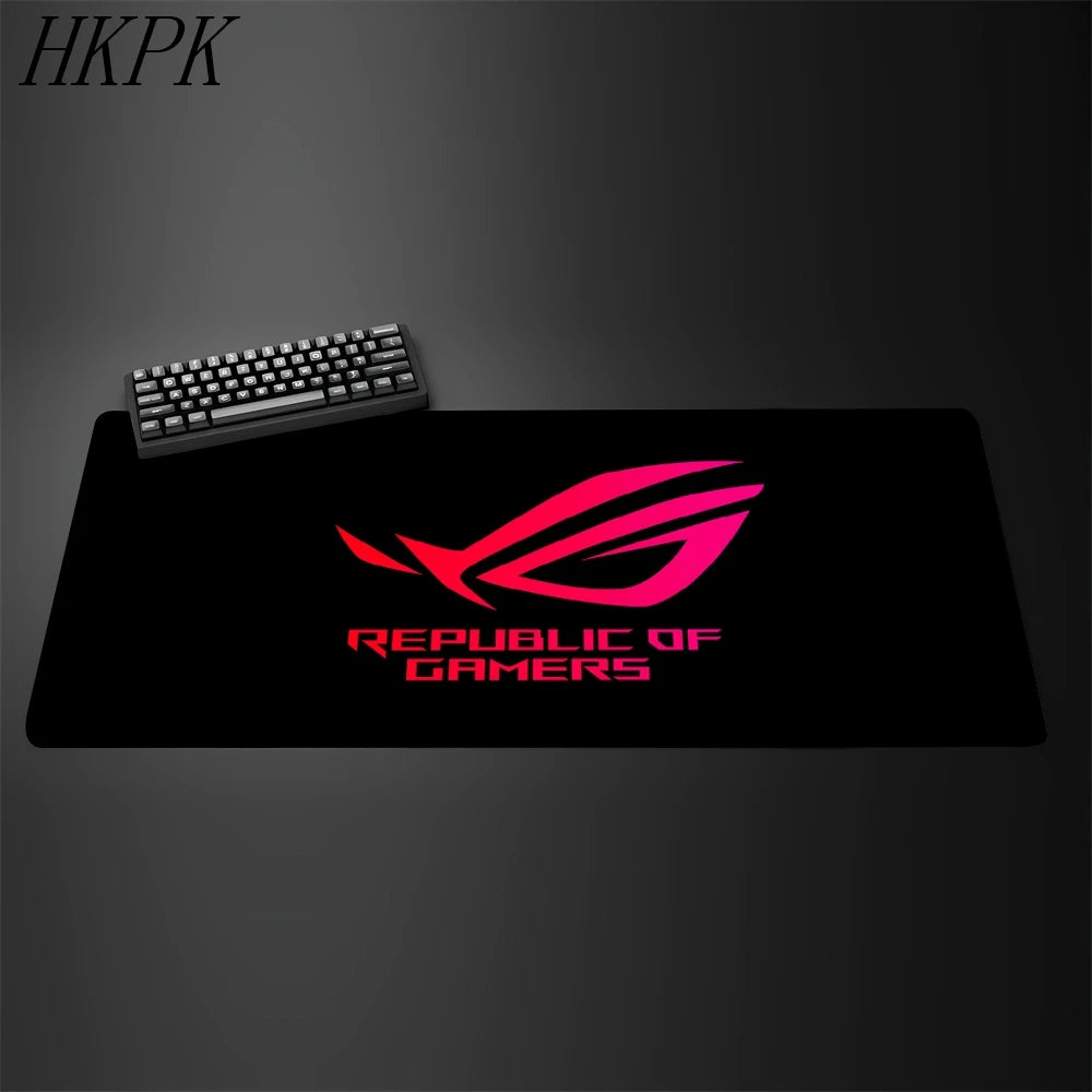 Gamer Mouse Pad Cartoon Asus Deskmat Gaming Mousepad Desk Protector Pc Accessories Mats Kawaii Anime Extended Mause Pads