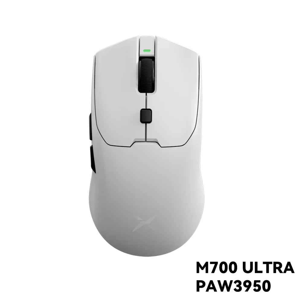 Delux M700 Ultra 8K Wireless Gaming Mouse PAW3950 30000DPI 59g Lightweight 8K Polling Rate TTC Gold Encoder for PC Laptop Gamer