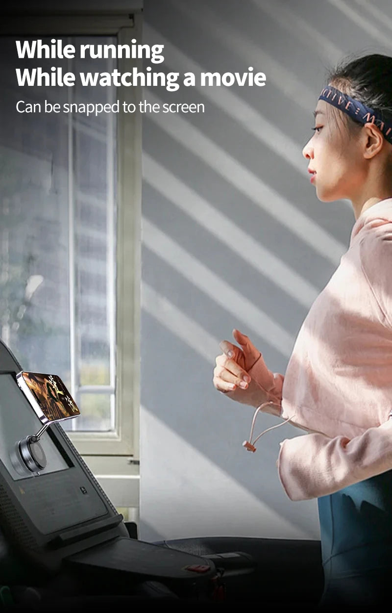 Mobile phone magnetic stand for desktop; 360° rotating magnetic adsorption stand; universal mobile phone holder