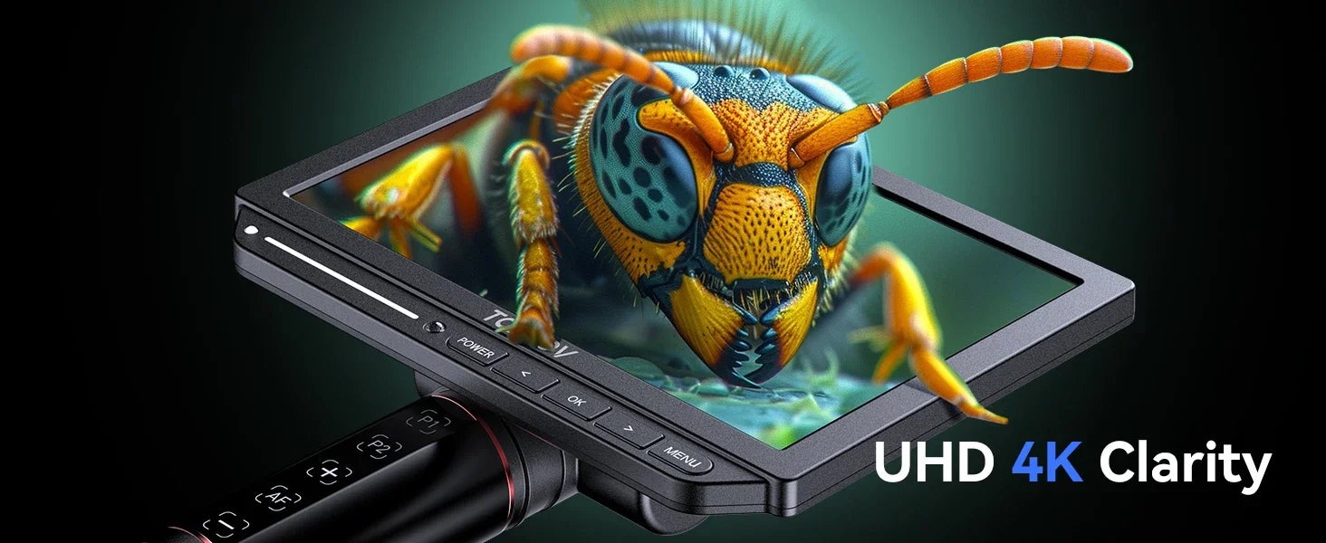 TOMLOV 4K Digital Microscope Autofocus 2000X 8