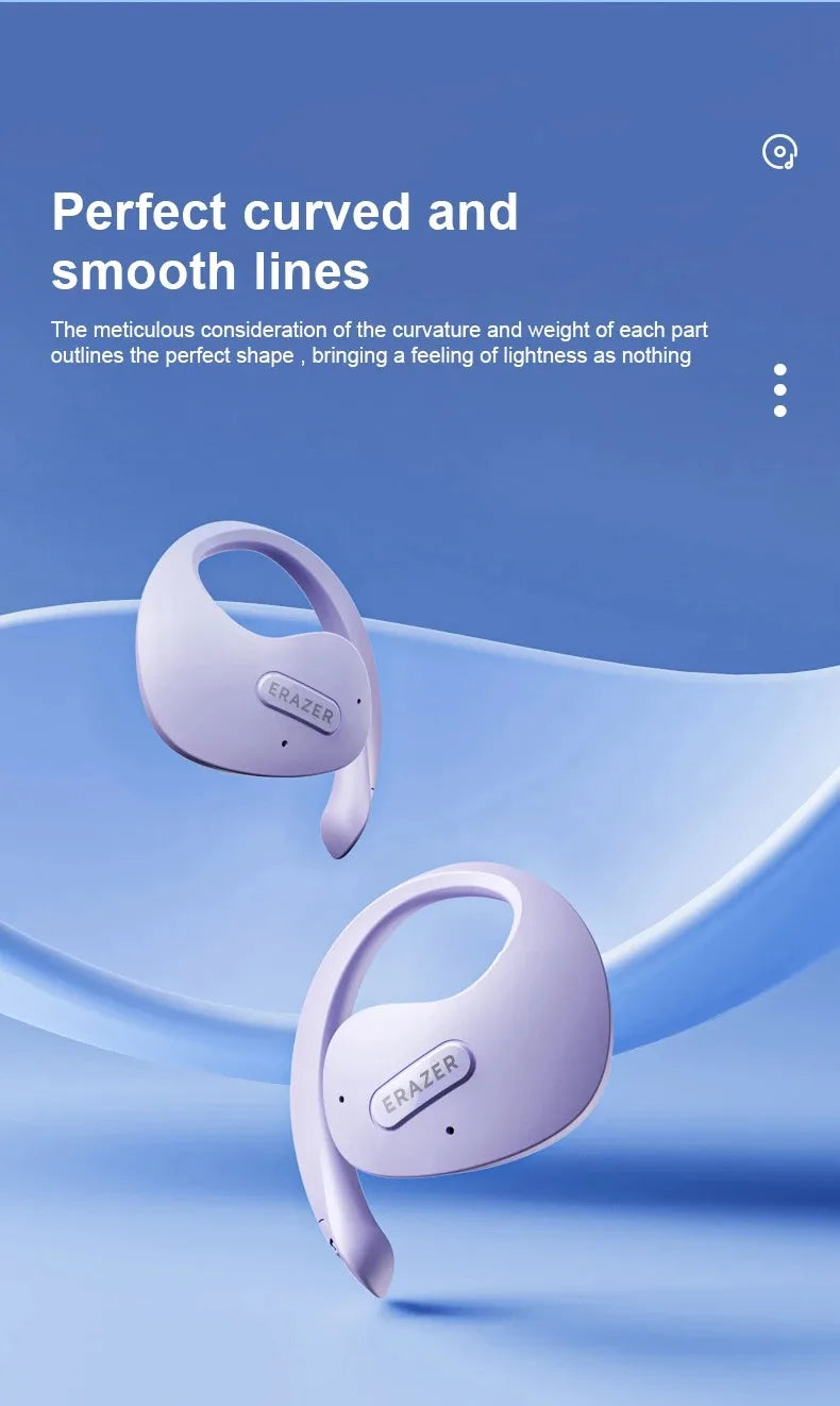 Lenovo OWS Bluetooth Headset X15Pro Open Wireless Ear Hook Headphones Outdoor Sport Gaming Earphone Noise Reduction with Mic