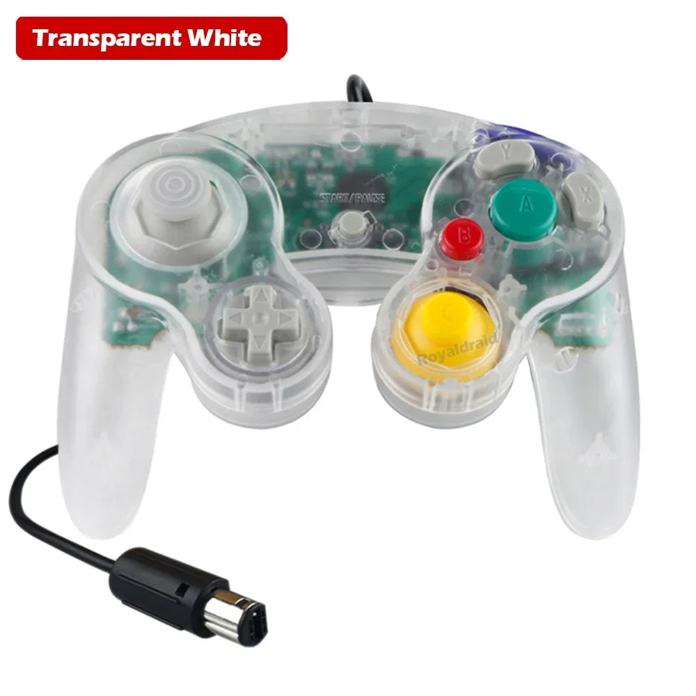 Multi-Colors Wired Gamepad For NGC Console Joypad Controller For GameCube NGC Classic Joystick Retro Game Console Gamepad Access