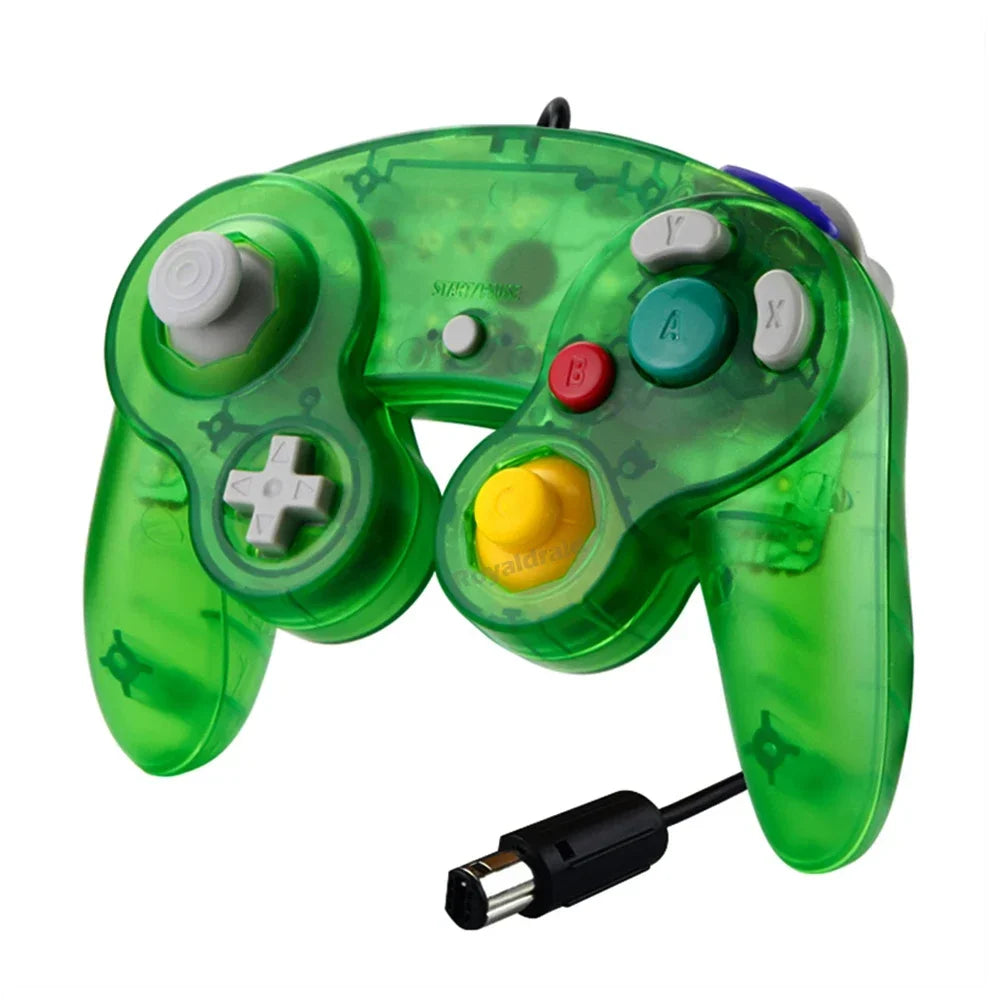 Multi-Colors Wired Gamepad For NGC Console Joypad Controller For GameCube NGC Classic Joystick Retro Game Console Gamepad Access