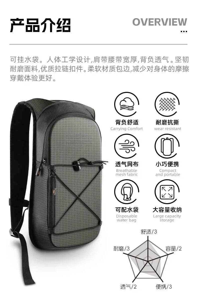 Cycling Backpack Hydration Bladder Compatible Lightweight Bicycle Sports Bag Outdoor Hiking Travel Portable