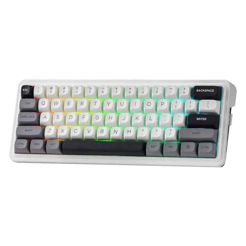 Redragon K722 PRO 60% Wireless Gasket RGB Gaming 61 Keys Hot-Swap Compact Mechanical Free-Mod Socket Keyboard