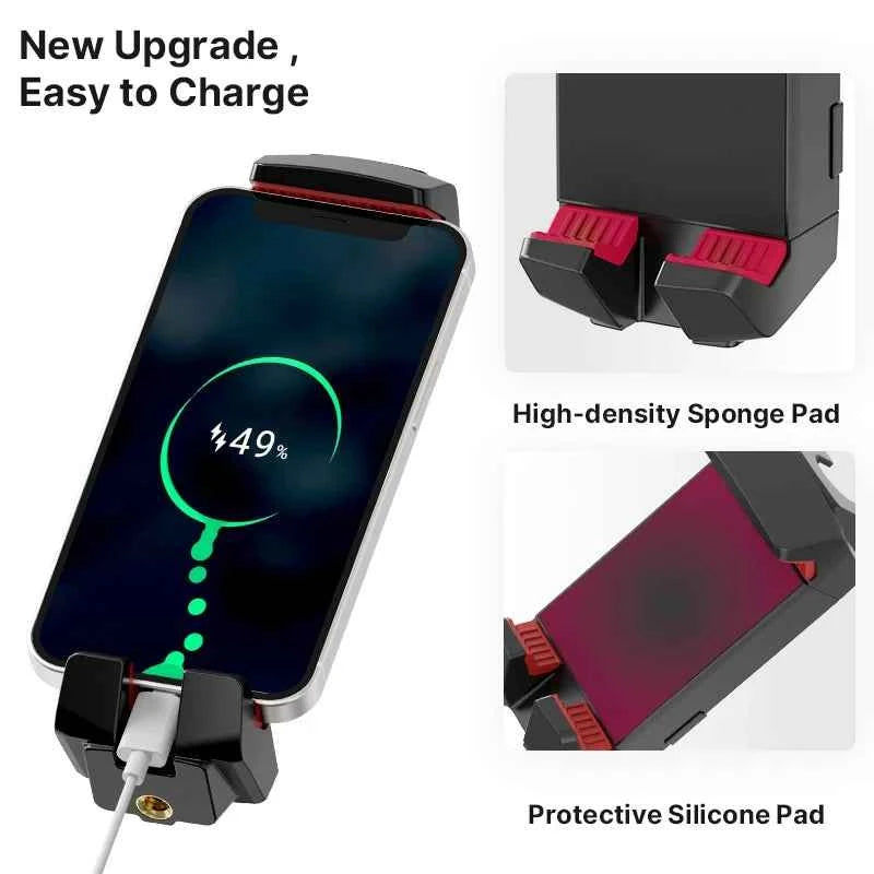 Ulanzi ST-29 Universal Tablet Tripod Mount Stand Phone Holder w Cold Shoe For iPhone iPad Air Pro Horizontal Vertical Shooting