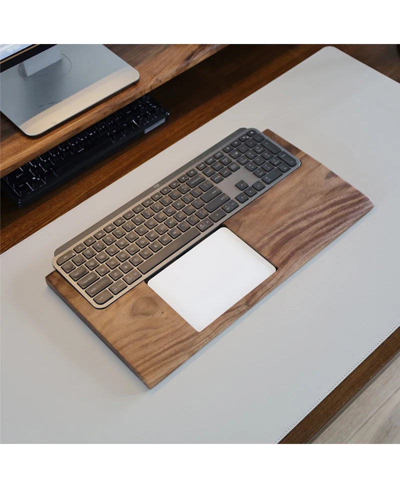 Black Walnut Mxkeys Mini Keyboard Hand Rest Custom Keyboard Base Bracket Ergonomics Anti Slip and Comfortable Palm Rest Design