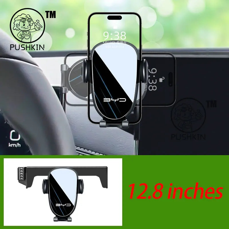 For BYD Seal 6 C6 DMI Touring 2025 2026 Car Styling Mobile Phone Holder Screen Mount Gravity Bracket Stand Modified Accessories