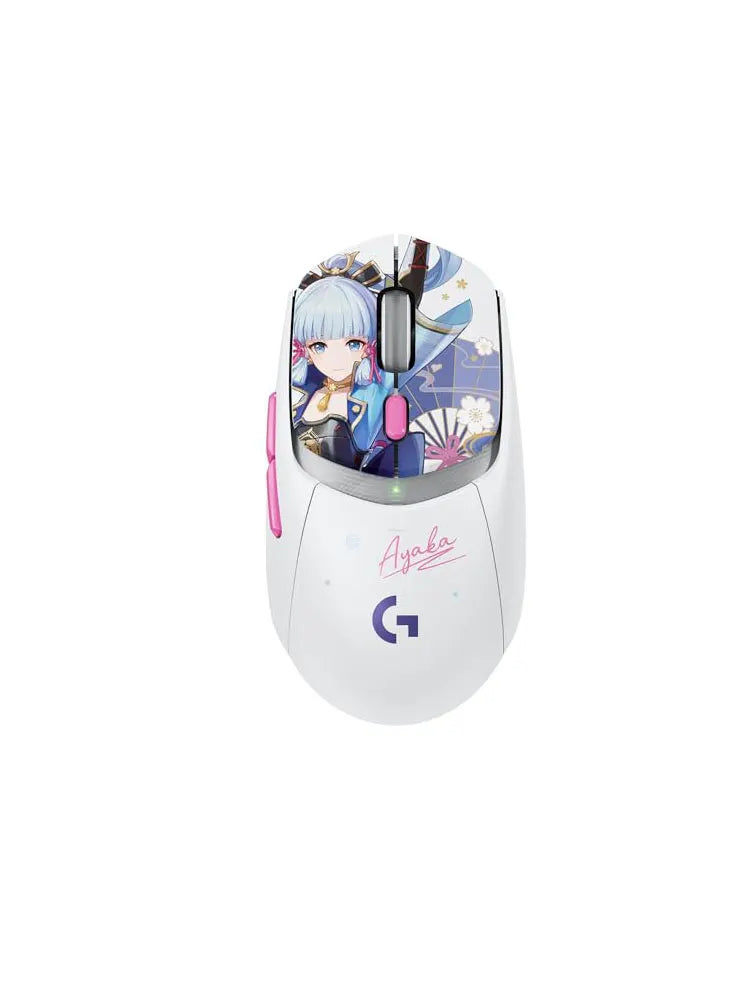 Logitech G309 Lightspeed Wireless Gaming Mouse, Genshin Impact Limited Edition, LIGHTFORCE Switches, HERO 25K Sensor, Long Batte