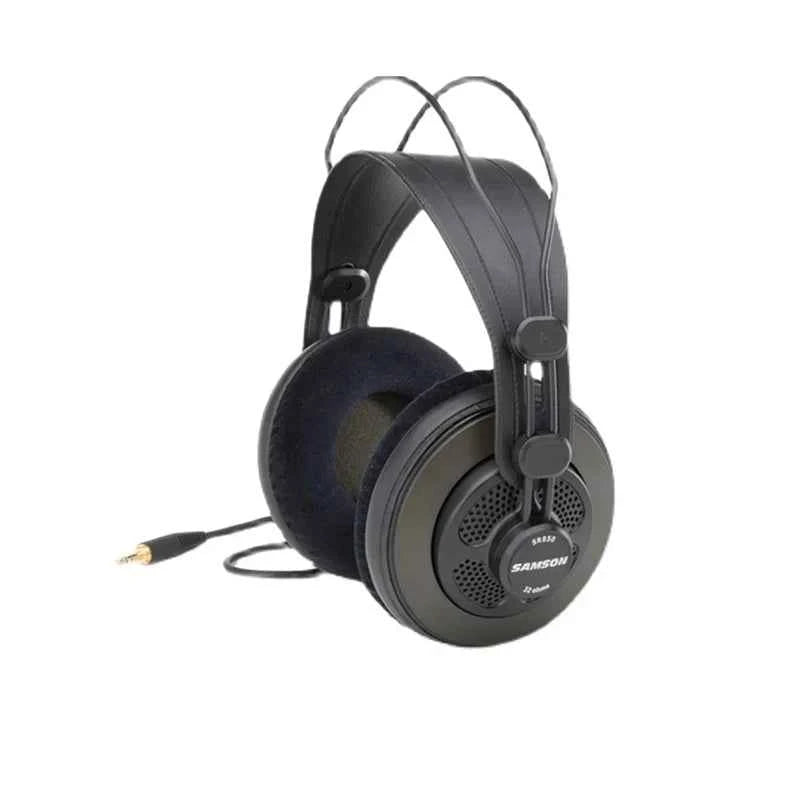 SAMSON SR850 Wired Semi-Closed Headphone Professional Recording Headset Head-Mounted Monitor Headphones For Phone Pc Mac Gifts