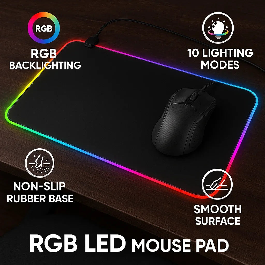 Light Up Mouse Pad with Backlight Led Loight Mousepad Pc Decoration Black Gaming Mat Pc Carpet 1200x600 Rgb Deskmat 1000x500