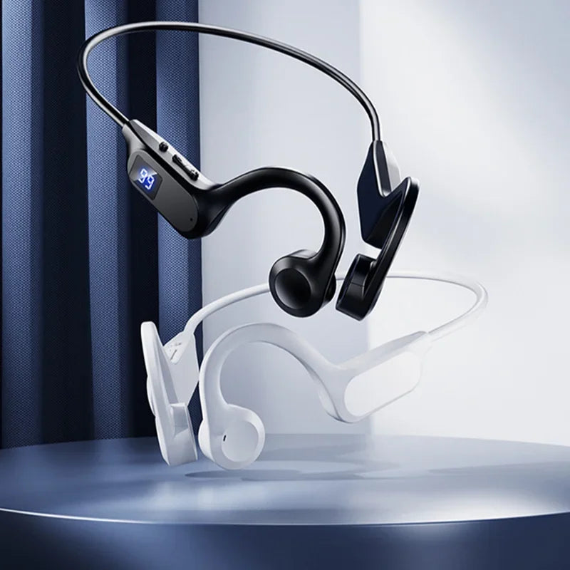 Wireless Earphone Bone Conduction Sport Swimming Bluetooth Compatible Earphones Hand-free With Mic For Sports Earbud 2026