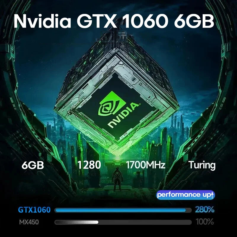 Xiaman 16-inch Gaming Laptop, intel Core i7-6700HQ, GTX 1060, IPS 1920*1200, 16GB RAM, 1TB SSD, Windows 11 Laptop Computer - WinSupport Tech