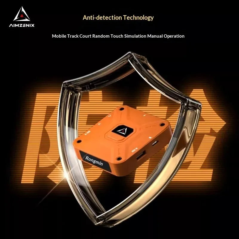 AIMZENIX AX360M is suitable for Apple iOS PUBG Throne keyboard and mouse converter for all systems and games