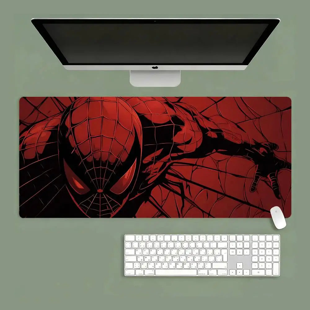 S-Spiders-Mans Mouse Pad Computer Mat Deskpad Laptop Keyboard Mat Office Large Landscape Mousepad
