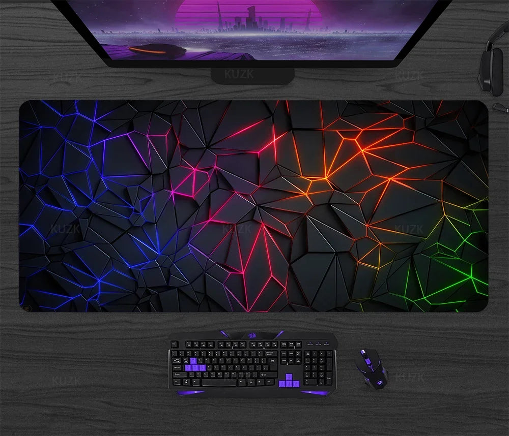 Gaming Mouse Pad Mousepad Gamer Desk Mat Large Keyboard Pad Xll Carpet Computer Table Surface For Accessories Xl Ped Mauspad - WinSupport Tech