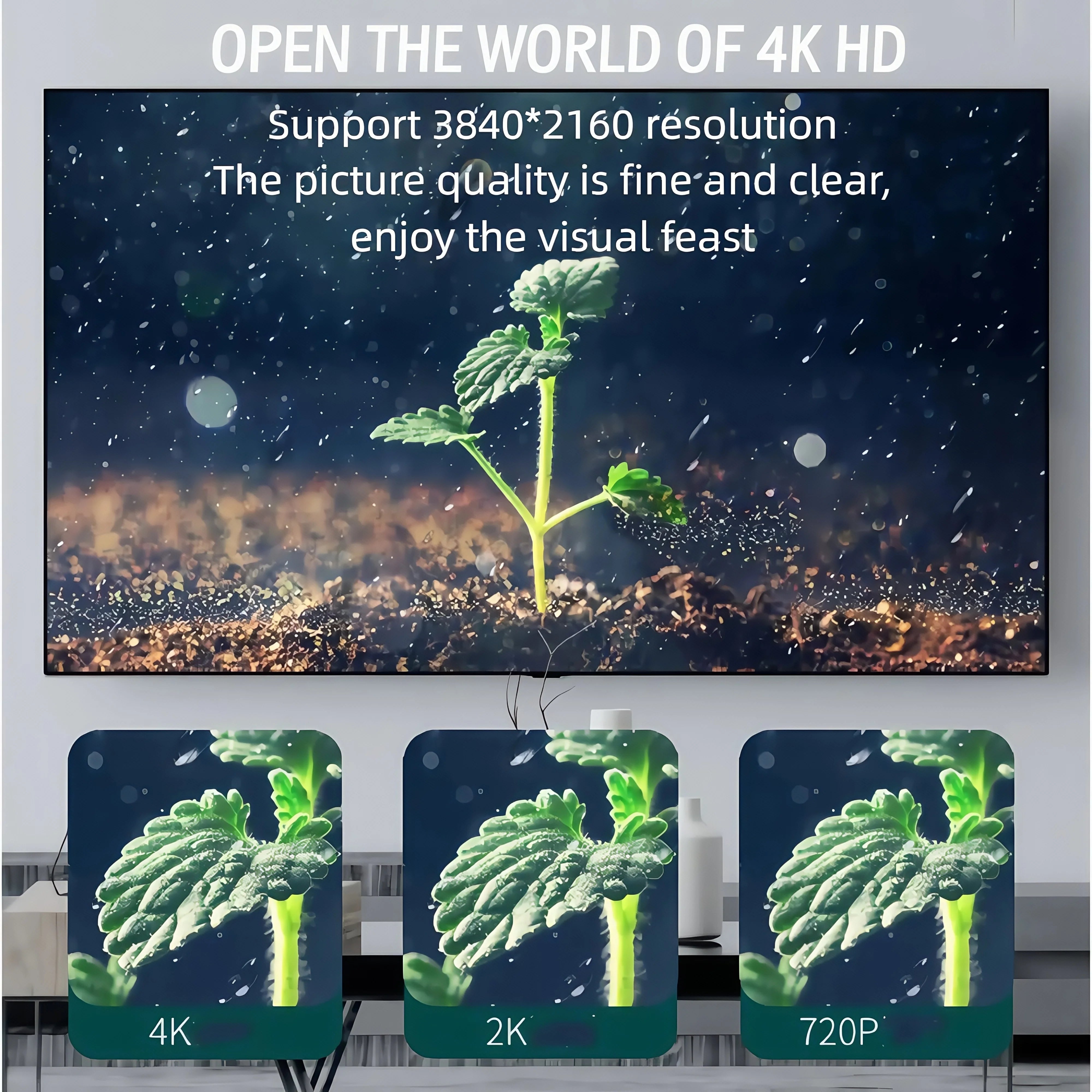 1.8M (6FT) DisplayPort to HDMI Cable - 4Kx2K Gold Plated Connector, DP to HDTV Adapter for PC/Laptop/Monitor/Projector - WinSupport Tech