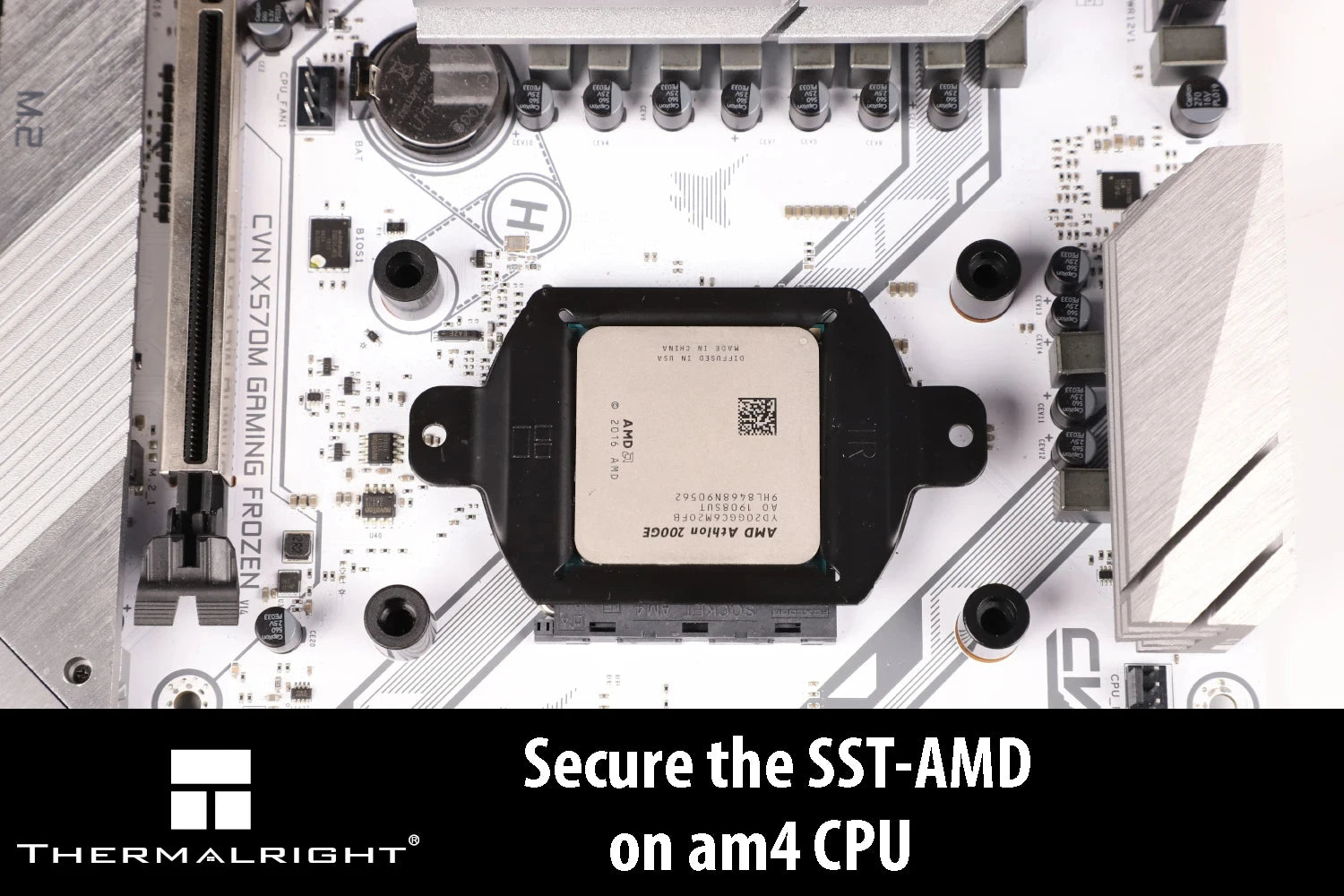 Thermalright SST-AMD AMD Anti-Drop Bracket CPU Plate SS2 Pressure Buckle Backplate With TF7 Silicone Grease Set
