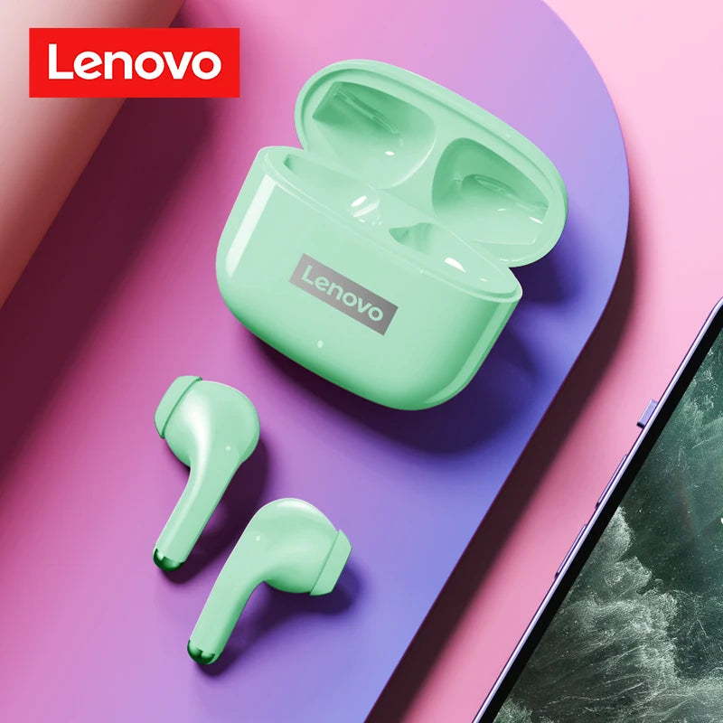 Ship From US Lenovo LP40 Pro Bluetooth Wireless Earphones Low Latency Sports Music Headphones Noise Reduction Earbuds