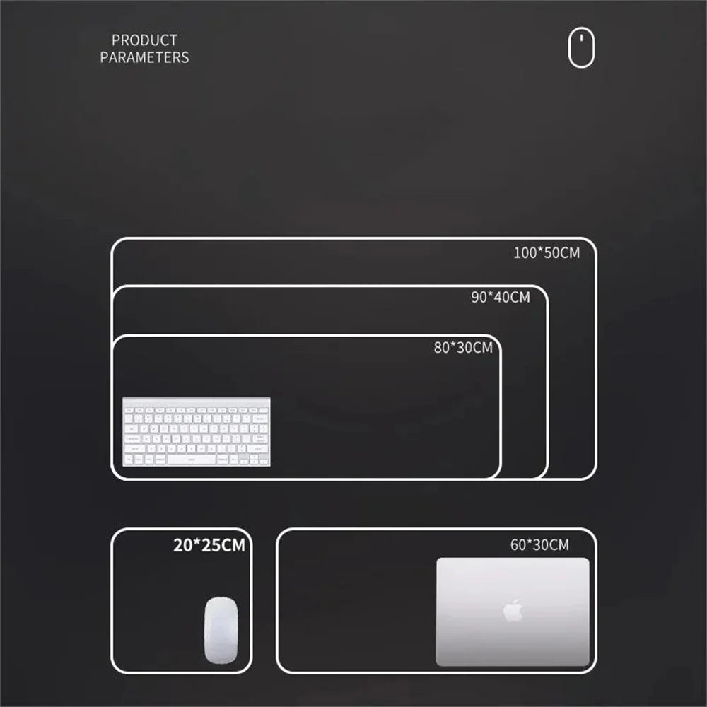 Gamer Mouse Pad Cartoon Asus Deskmat Gaming Mousepad Desk Protector Pc Accessories Mats Kawaii Anime Extended Mause Pads