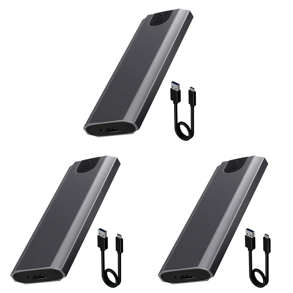 M.2 to USB Type-C 3.1 External SSD Adapter – Tool-Free Enclosure
