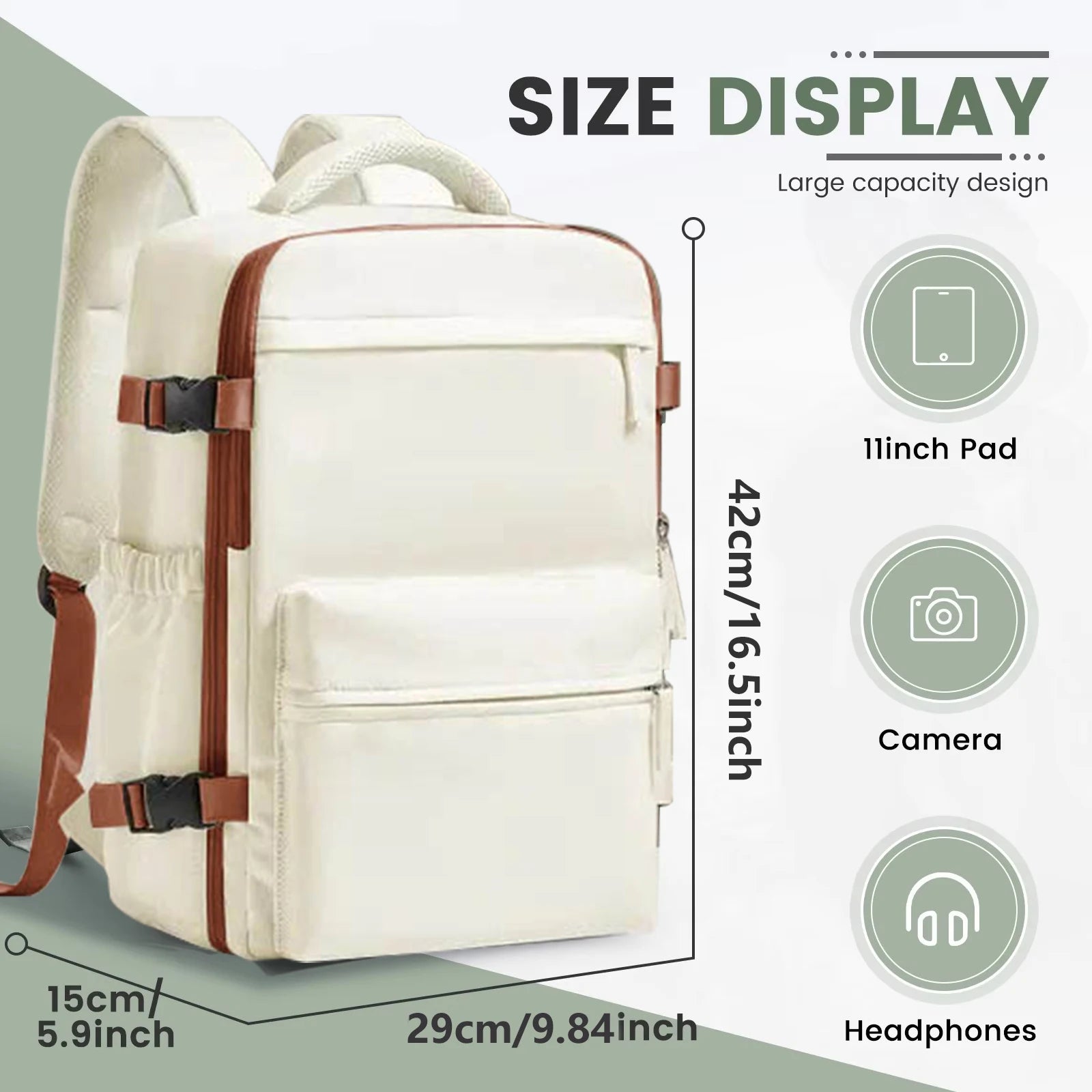 Ryanair 40x20x25 Cabin Bag Men Air Vacuum Compression Backpack Hand Luggage Laptop Backpack,42x29x15 Vacuum Clothing Storage Bag