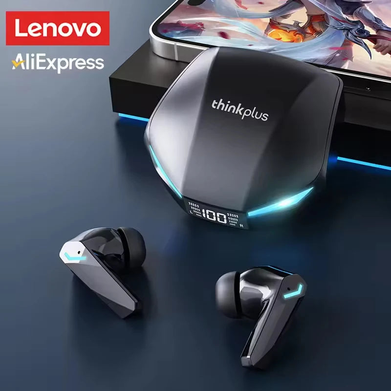 New Lenovo XT53 Bluetooth V5.4 Earphones Ultra Low Latency With Long Standby Headphones HD Call Dolby Stereo Sound Music Earbuds
